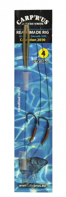 Carp ´R´ Us Carp´R ´Us Návazec Ready Combi Rig Stiff Link Smooth 25lbs Velikost háčku: #4