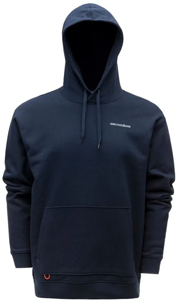 Grundéns mikina logo boat hoodie dark navy - xxl