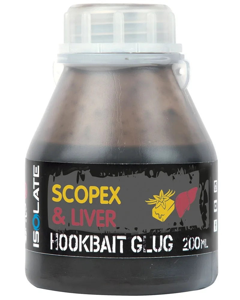 Shimano dip isolate hookbait dip scopex liver 200 ml