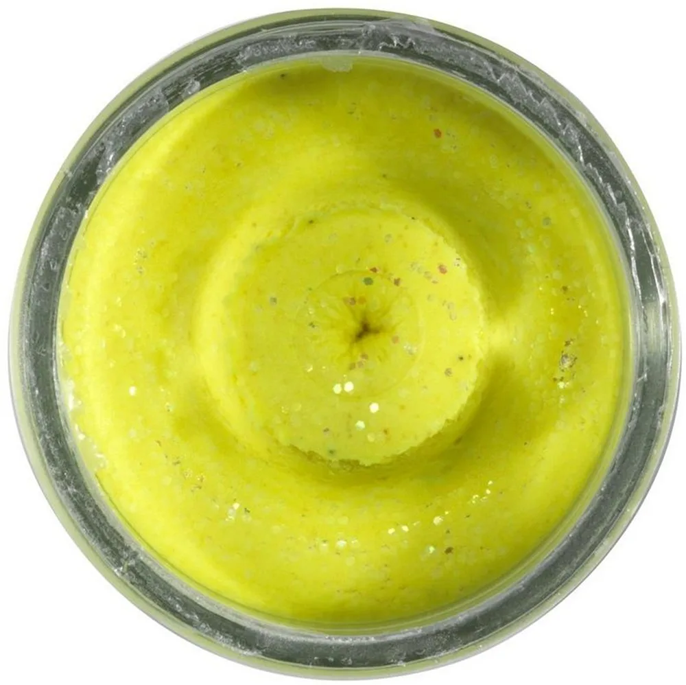 Berkley těsto na pstruhy natural glitter troutbait sýr - třpytivá světle zelená