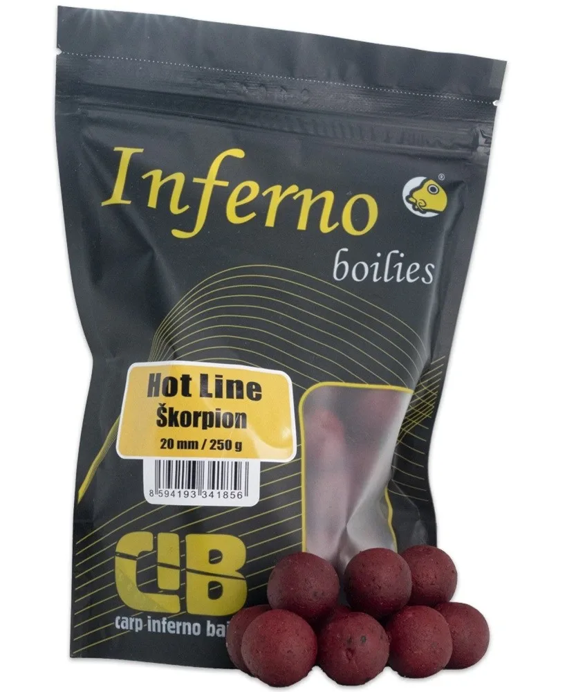 Carp Inferno Boilies Hot Line Škorpion Hmotnost: 250g, Průměr: 20mm
