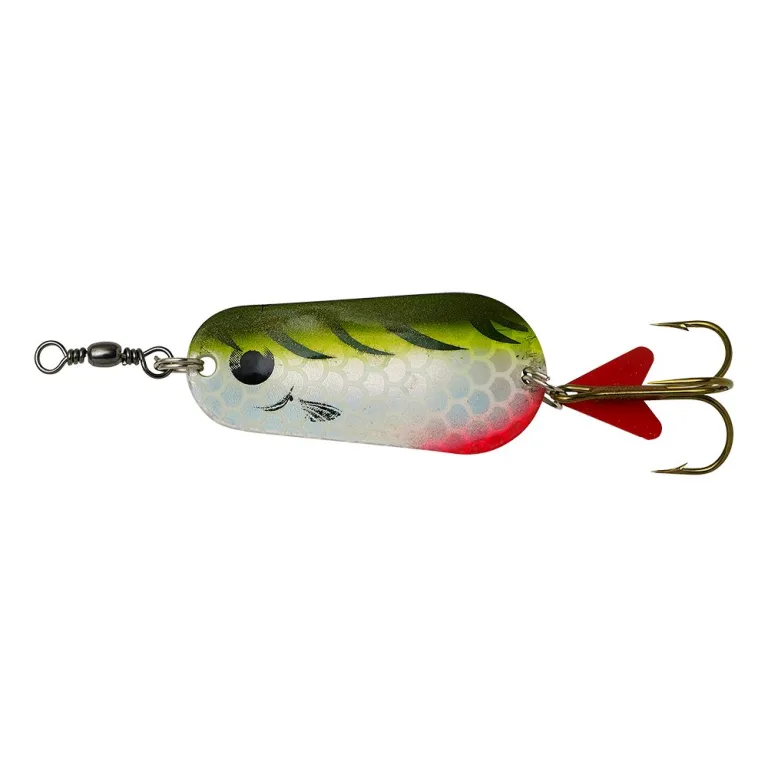 DAM Plandavka Effzett Standard Spoon Olive / Chartreuse Tiger UV - 5,5cm 22g