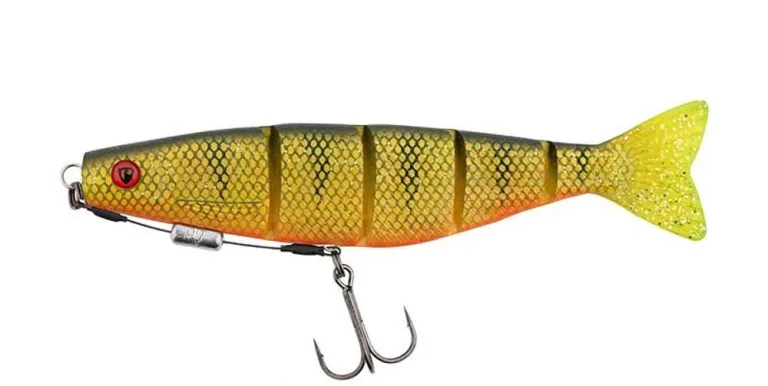 Fox Rage Gumová Nástraha Pro Shad Jointed LOADED UV Natural Perch - 18cm 52g