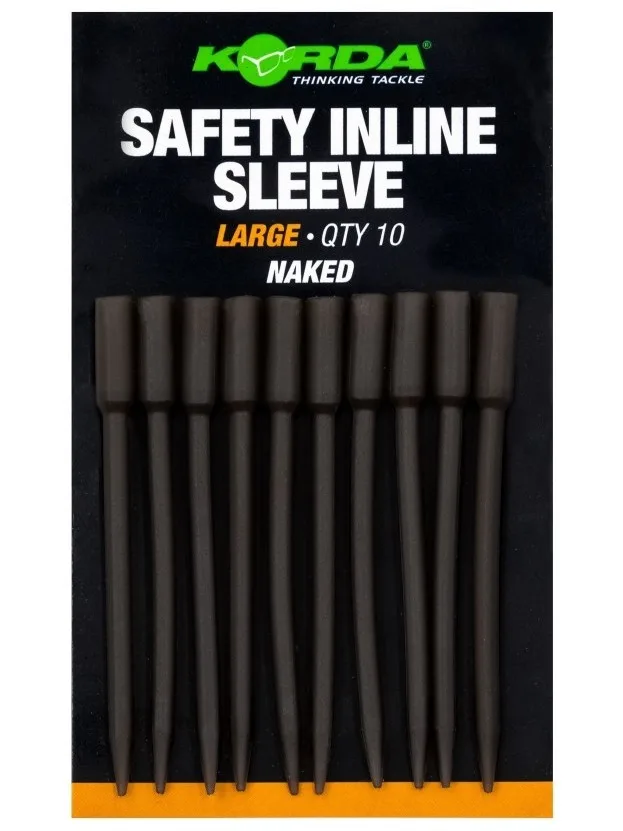 Korda převleky safety inline sleeve naked - large (55 mm)