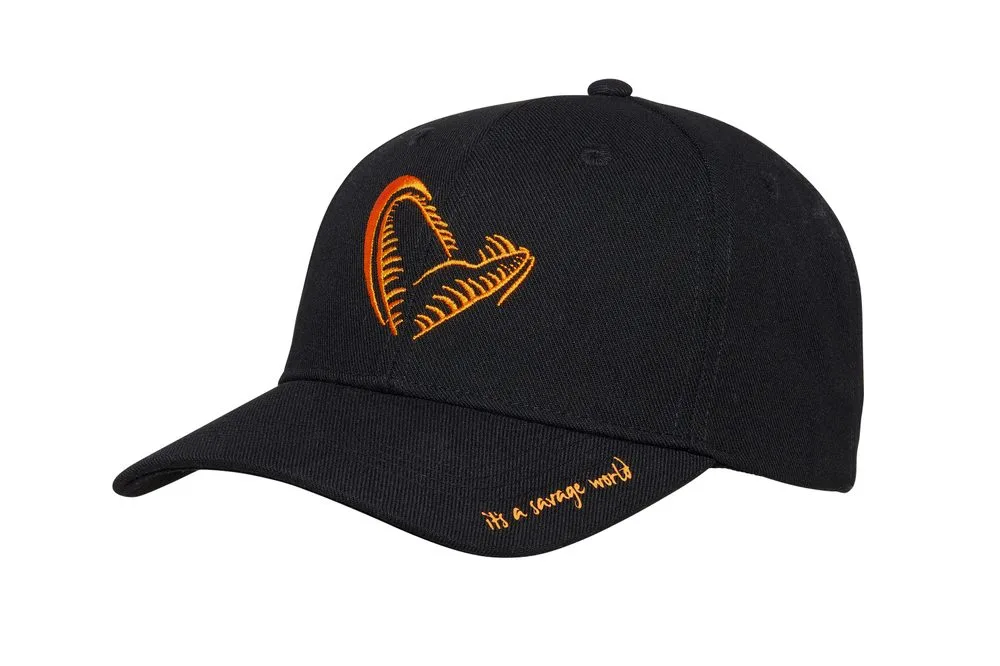Savage Gear Kšiltovka Jaw Baseball Cap Black