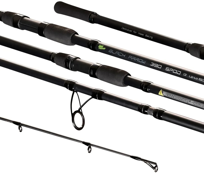 Sensas prut black arrow spod 3,9 m 150 g 3-díl