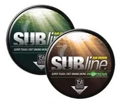 Korda Vlasec Subline 1000m Barva: Ultra Green, Nosnost: 10lb, Průměr: 0,30mm