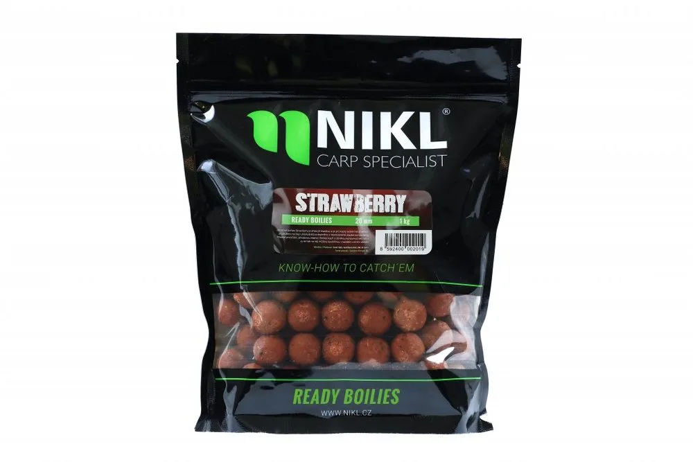 Nikl Boilies Strawberry - 20mm 3kg – Karel Nikl