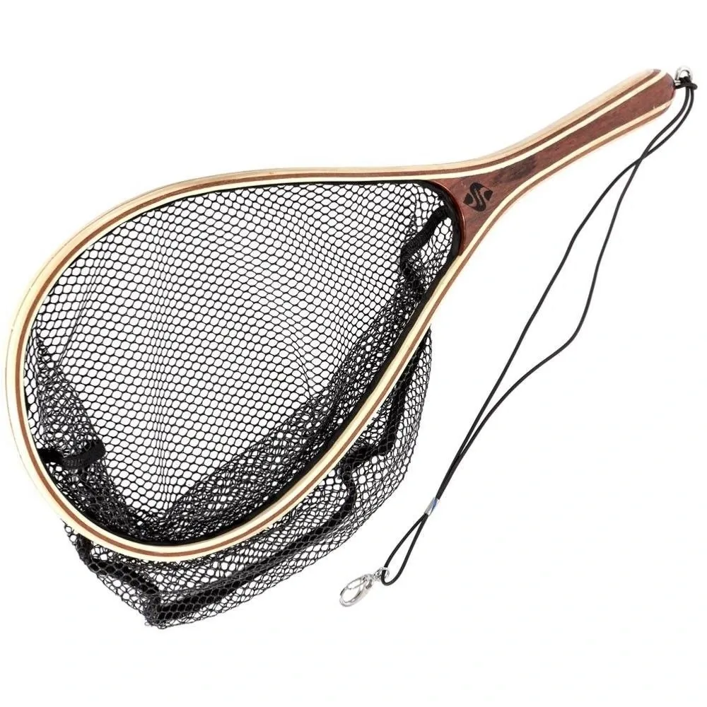 Snowbee Podběrák Wooden Landing Net Small