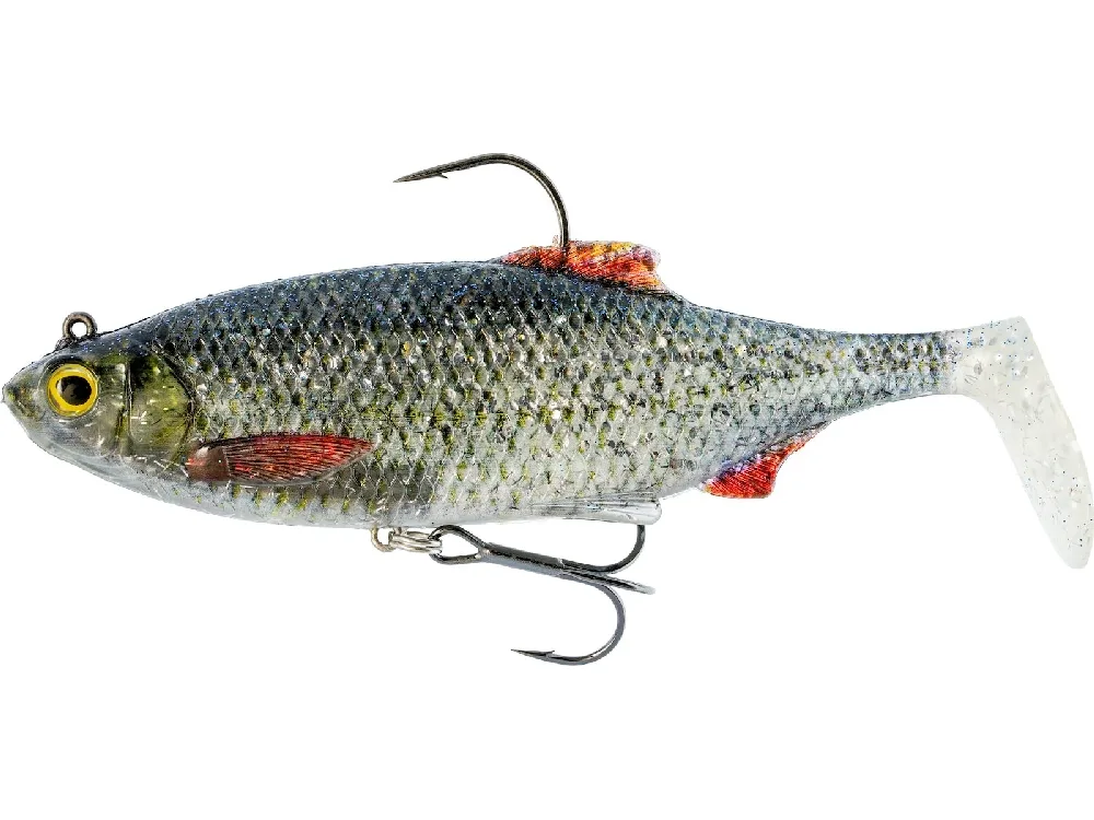 Westin gumová nástraha ricky the roach shadtail r2f glitter roach - 18 cm 113 g