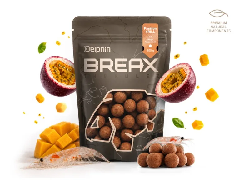 Delphin Boilies BreaX / PassionKRILL 300g - 16mm