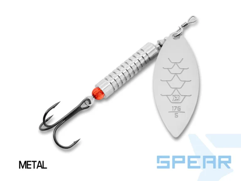 Delphin Třpytka Spear Metal - vel.3 9,5g