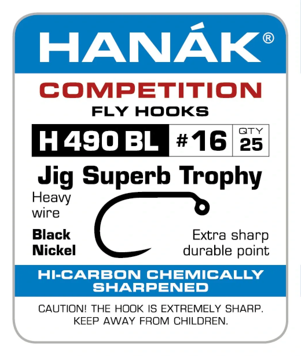 Hanák Competition Hanák Háčky H 490 BL Jig Superb Trophy Velikost háčku: #10