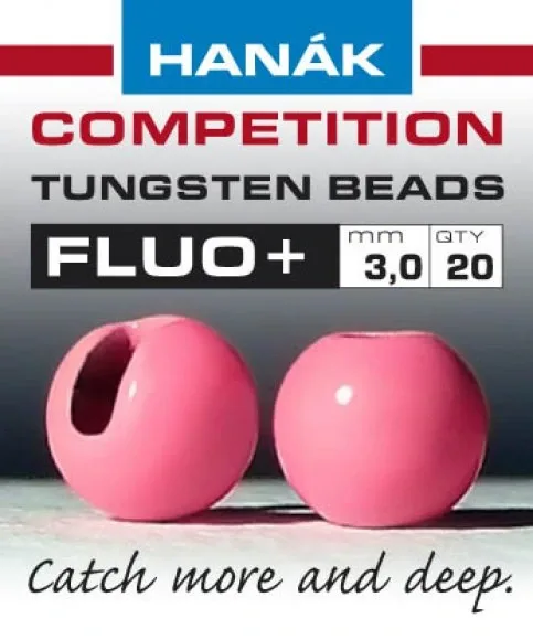Hanák Competition Hanák Tungstenové Hlavičky Fluo Růžové Průměr: 2,5mm