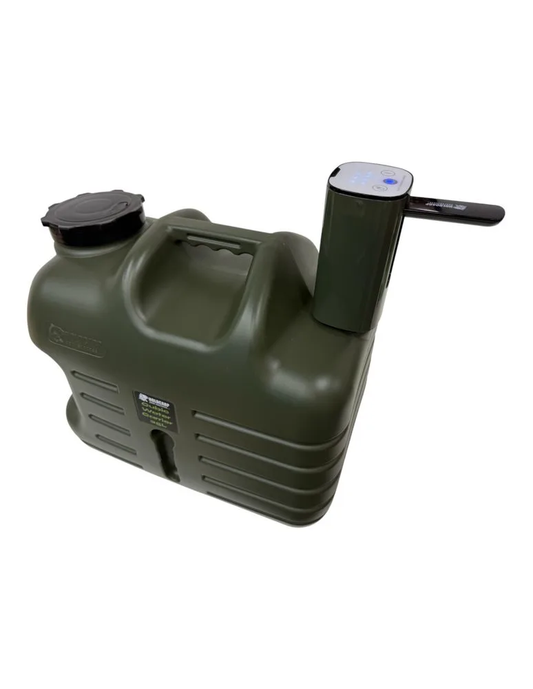 Holdcarp Set Automatická Pumpa Digital Rechargeable Tap + Cubic Water Carrier 25L