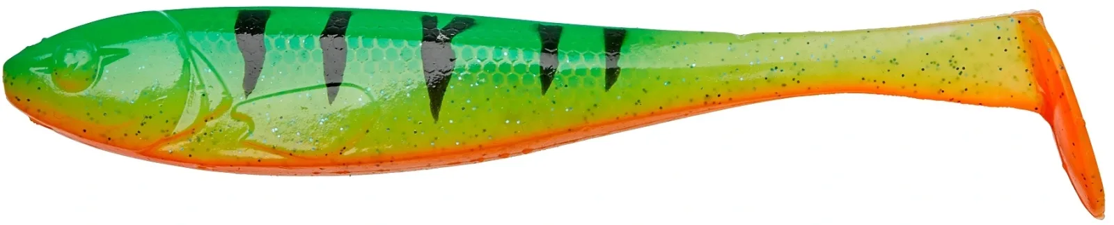 Illex Gumová Nástraha Magic Slim Shad Magic Fire Tiger Délka: 12,5cm, Počet kusů: 4ks