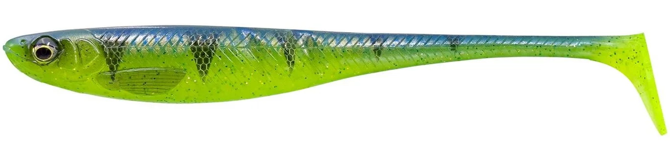 Savage gear gumová nástraha collapser fluorescent perch - 22 cm 2 ks