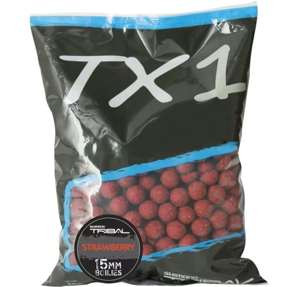 Shimano Boilies TX1 Strawberry - 20mm 5kg