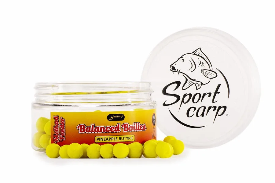 Sportcarp Method Feeder Balanced Boilies 9mm Příchuť: Pineapple Butyric