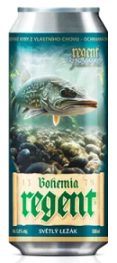Bohemia regent pivo vodní říše štika 0,5 l