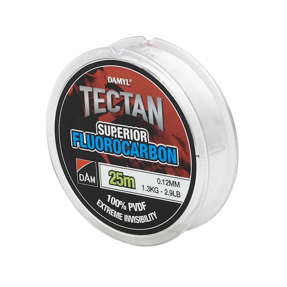 Dam Fluorocarbon Damyl Tectan Superior Fluorocarbon 25 m Nosnost: 18,9kg, Průměr: 0,60mm