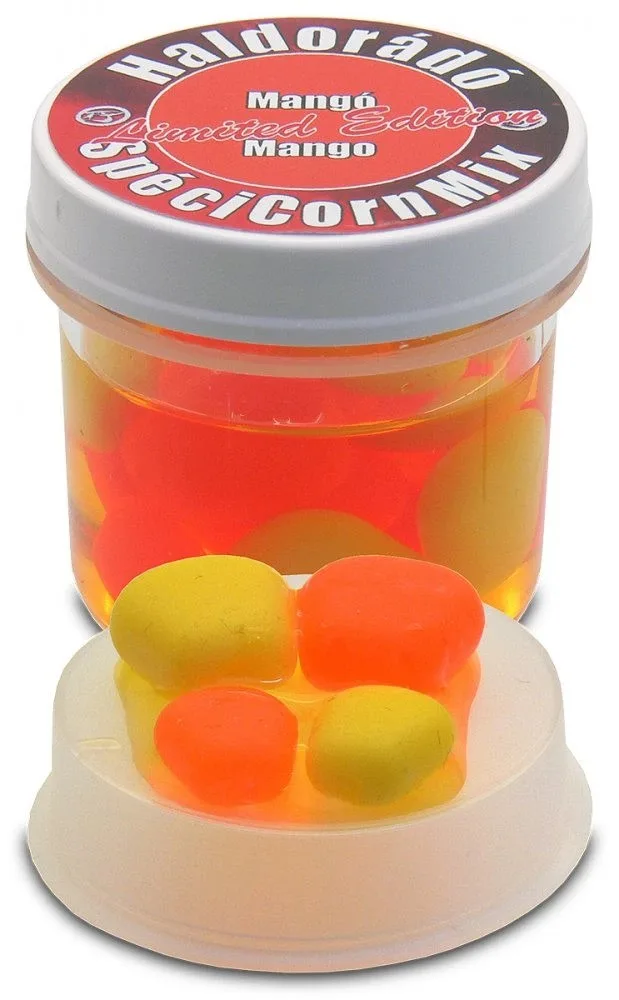 Haldorádó gumová kukuřice spécicorn mix limited edition 16 ks 10+15 mm - mango