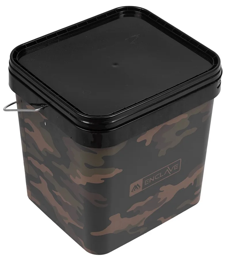 Mikado kbelík čtvercový enclave camo 17 l