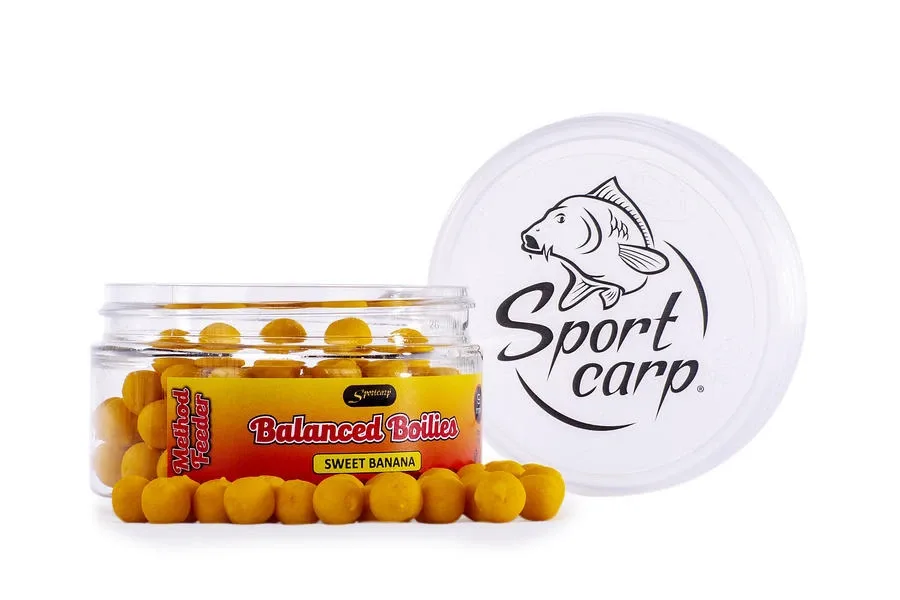 Sportcarp Method Feeder Balanced Boilies 9mm Příchuť: Sweet Banana
