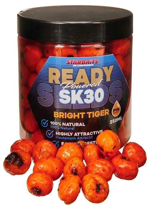 Starbaits Partikl Ready Seeds Bright Tiger 250ml Příchuť: SK30