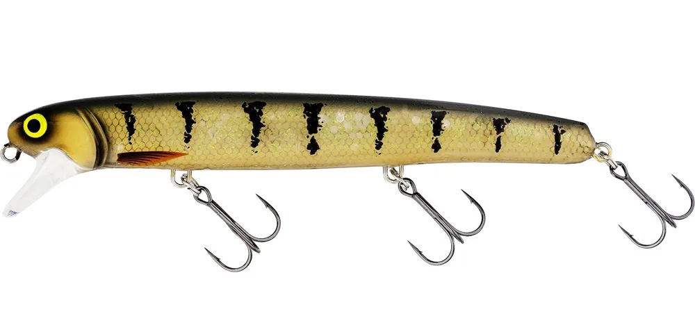 Westin wobler jatte crankbait 3d amber perch floating - 23 cm 101 g