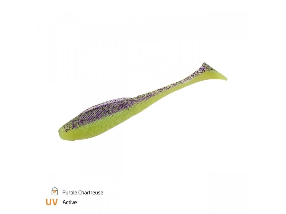 Zeck Gumová nástraha BA Sexy Swimmer 14cm - Purple Chartreuse