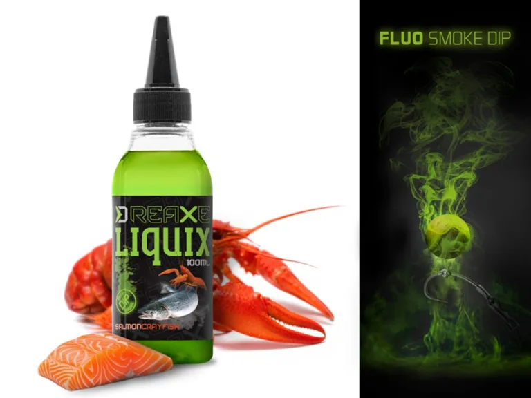 Delphin Fluo dip D Snax LiquiX 100ml - Losos - Rak