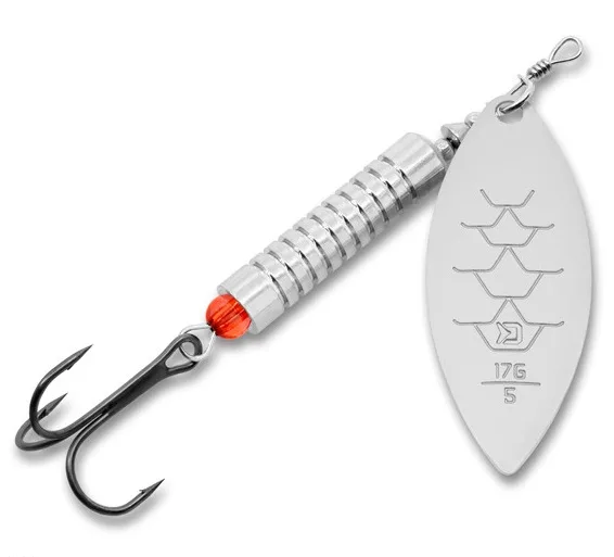 Delphin třpytka rotačka spear metal - 6,2 g vel. 1