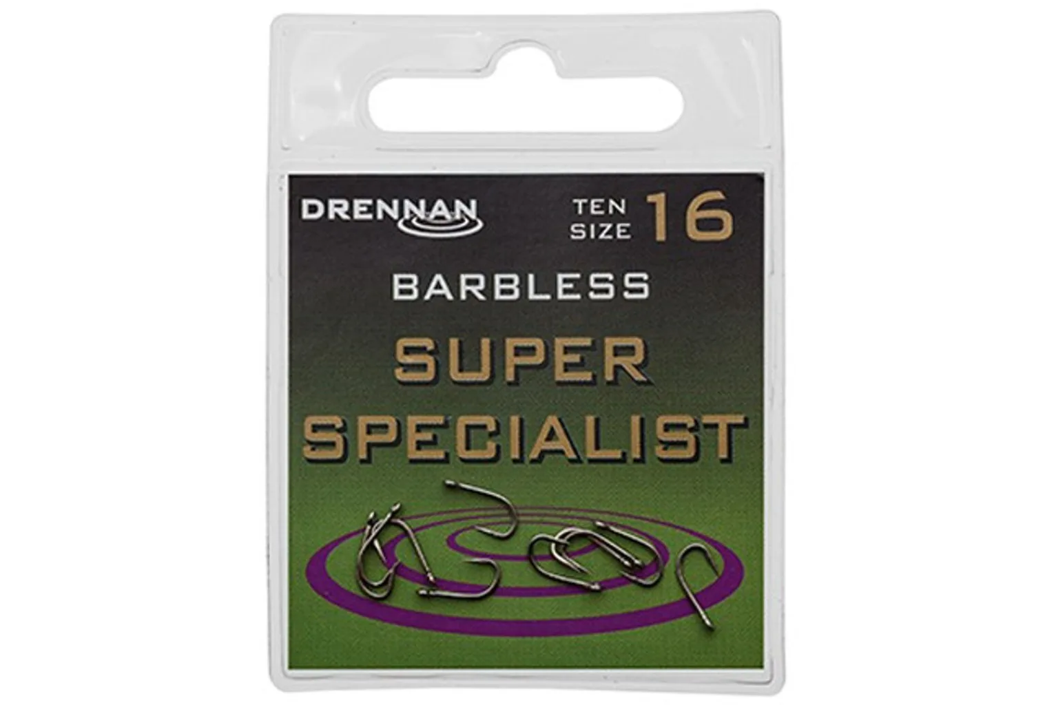Drennan háčky bez protihrotu Super Specialist Barbless vel. 20