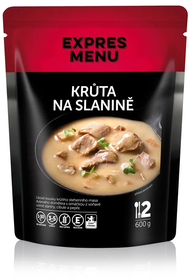 Expres menu krůta na slanině 600 g