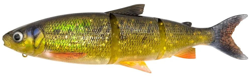 Savage gear gumová nástraha 3d line thru whitefish moderate sinking dirty whitefish - 22 cm 107 g