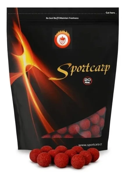 Sportcarp boilies jahoda - 24 mm 4 kg