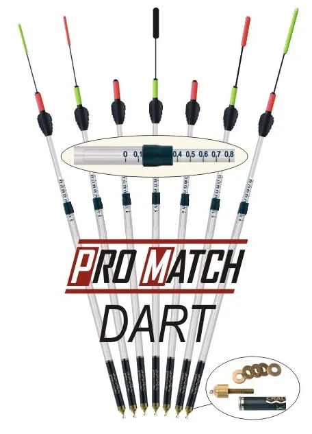 Cralusso splávek pro match with dart - 8 g