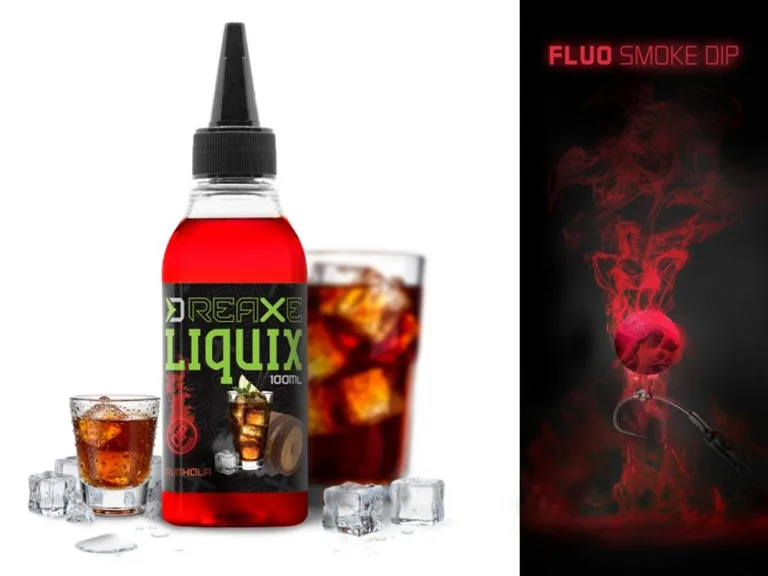 Delphin Fluo dip D Snax LiquiX 100ml - Rum - Kola