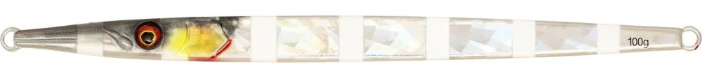 Westin pilker flashin garfish zebra glow - 17 cm 80 g