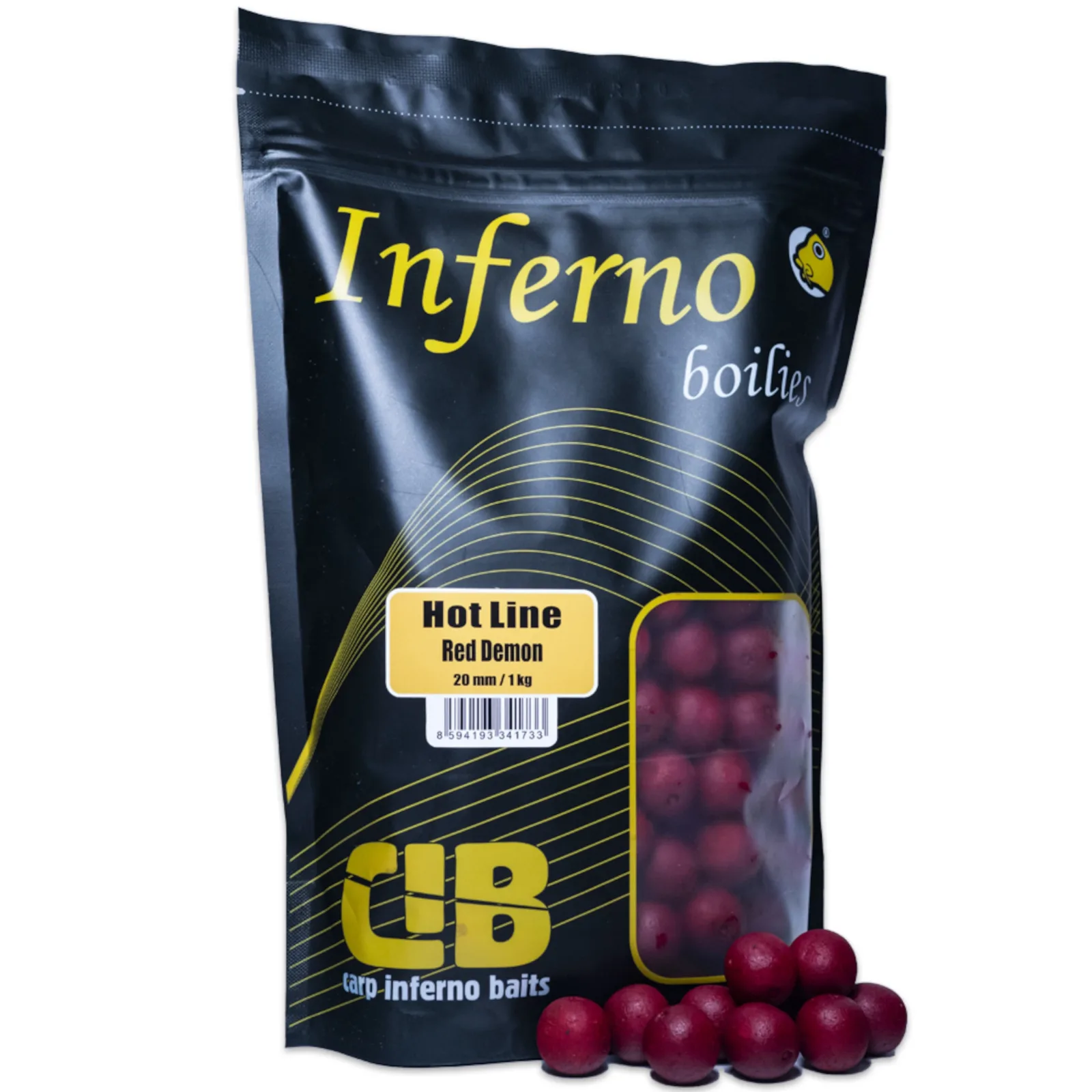 Carp Inferno Boilies Hot Line Red Demon Hmotnost: 1kg, Průměr: 20mm