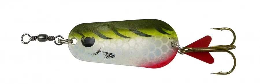 Dam Plandavka Effzett Standard Spoon Olive/Chartreuse Tiger UV Délka: 3,2cm, Hmotnost: 6g