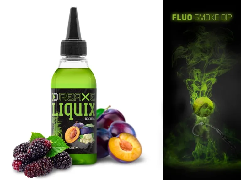 Delphin Fluo dip D Snax LiquiX 100ml - Švestka - Moruše