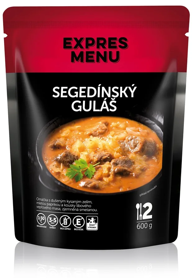 Expres menu segedínský guláš 600 g