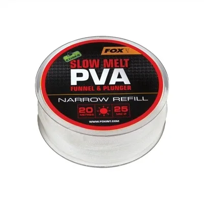 Fox Náhradní PVA Punčocha Edges Refill Slow Melt Délka: 20m, Průměr: 25mm