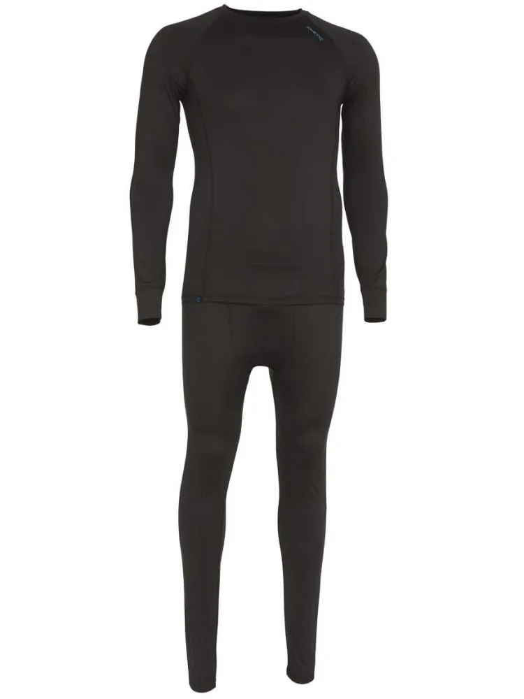 Kinetic termoprádlo base layer set black - xl