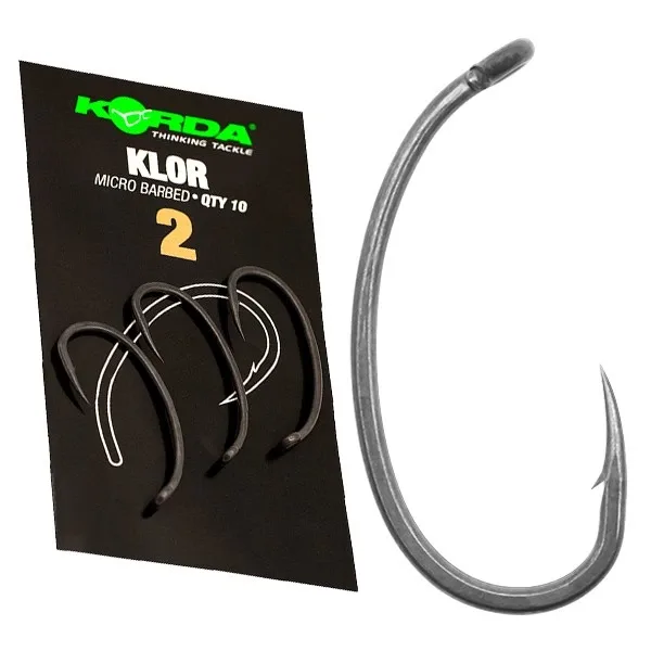 Korda Háčky Klor Hooks Barbed 10ks Velikost háčku: #8
