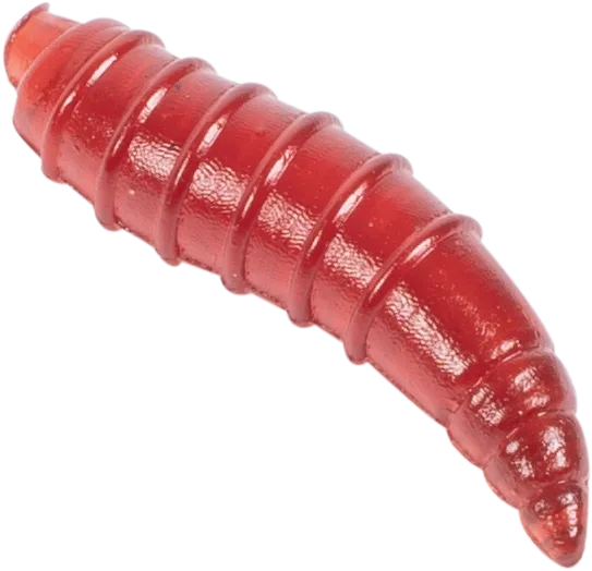 Korum umělý červ floating grubs imitation maggots 40 ks - red