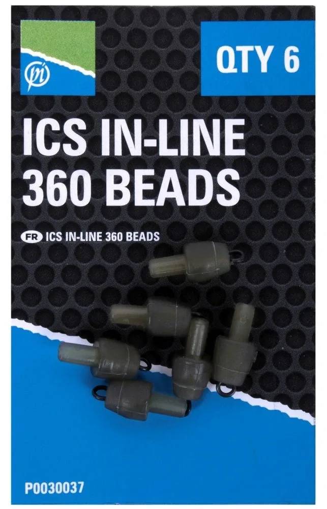 Preston Zarážky ICS In-Line 360 Beads 6 ks