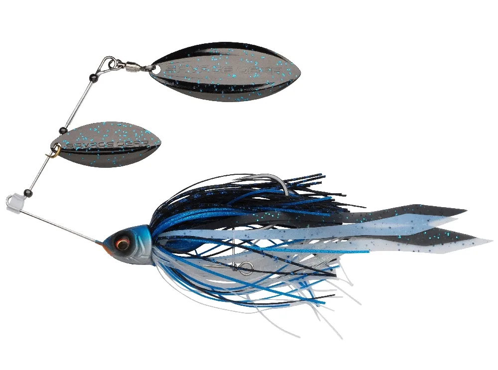 Savage gear třpytka spinnerbait da lil bush roach - 13 cm 20 g
